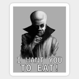 To Serve Man Again Sticker